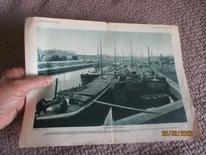 Image Pédagogique Péniche sur les Canaux du Nord Puit de Mines de Hénin Liétard - Imagen 1 de 2