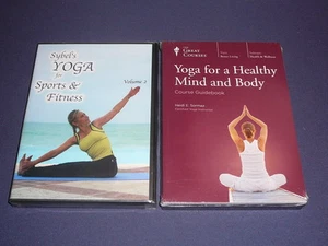 Teaching Co Great Courses DVDs       YOGA for HEALTHY MIND & BODY    new + BONUS - Picture 1 of 2