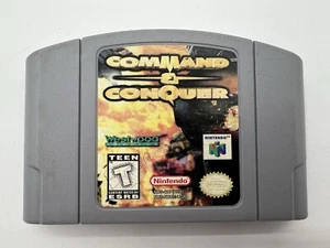 Command & Conquer N64 (Nintendo 64 1999) Authentic Cleaned Tested - Picture 1 of 2