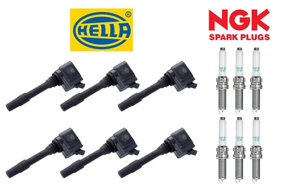 JUEGO DE 6 BUJÍAS HELLA BOBINA DE ENCENDIDO NGK PARA BMW M140i M235i M240i M340i Foto 1 de 4