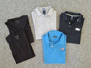 3 Polo-Shirts & 2 T-Shirts (u.a. NIKE) Herren Gr. S/M - Bild 1 von 20