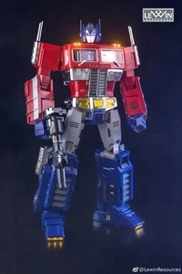 Lewin ATLAS LW-01 Original Edición Mate Super Grande Optimus Prime Transformatio - Imagen 1 de 9