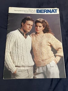 BERNAT CALICO & LINETTE YARNS Book No. 292 1982 KNITTING - Foto 1 di 11