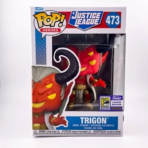 Trigon Funko PoP - 2023 SDCC Exclusive - Official Sticker - DC Justice League - Picture 1 of 11