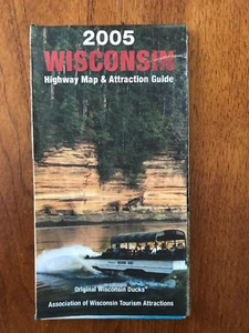 2005 Wisconsin Map & Attraction guide - Picture 1 of 6