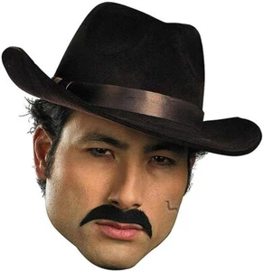 Gangster Mustache Facial Hair - Picture 1 of 1