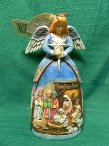 Jim Shore Engel Krippenornament Ein Stern wird uns führen - Bild 1 von 6