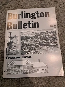 Burlington Bulletin No. 11 First Quarter 1984 Magazine Creston Iowa - Picture 1 of 3