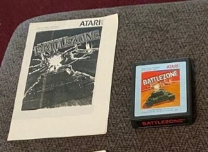 BATTLEZONE Atari 2600 videogame cartridge1983 includes manual NTSC BATTLE ZONE - Picture 1 of 2