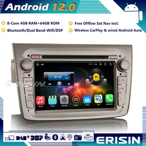 8-Core Android 13 Autoradio GPS Navi per Alfa Romeo Mito DAB+CarPlay RDS USB DVD - Foto 1 di 20