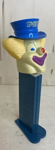 Vintage Pez 12" Clown Head Candy Dispenser Giant Blue - Picture 1 of 11