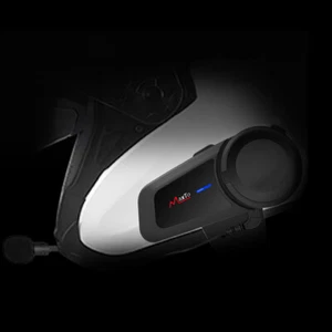 2x FX6 1000M 6 Riders Motorbike Intercom Motorcycle Helmet Headset Bluetooth FM - Picture 1 of 12