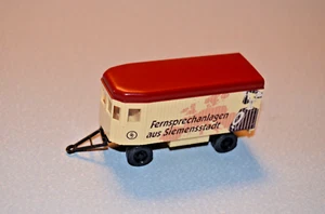 Wiking Modell 1:87Anhänger Werbemodell Siemens Einzelstück Restposten SELTEN!!! - Bild 1 von 5