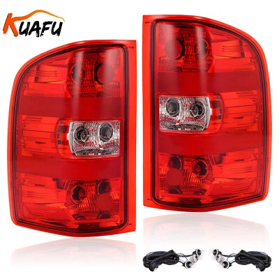 Tail Lights Replacement Lamp For Chevy Silverado 1500 2500HD 3500HD 2007-2013 14 - Image 1 of 4