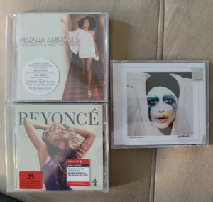 LADY GAGA Applause EU Beyonceé 4 MARSHA AMBROSIUS late night early mornings CD - Picture 1 of 3
