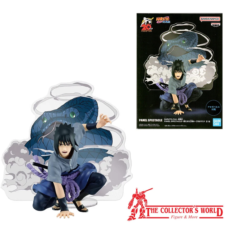 Sasuke Uchiha Naruto Shippuden Panel Spectacle Figura PVC BANPRESTO Disponible - Imagen 1 de 1