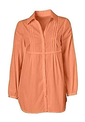 Longbluse Bluse von BC in Orange NEU - Bild 1 von 1