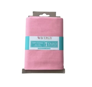 Pink Waverly 100% Cotton 36x44 inches Crafts Sewing Quilting NEW - Picture 1 of 2