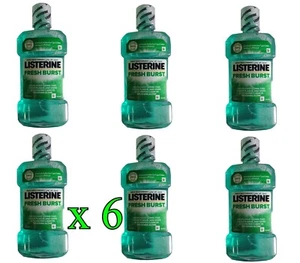 LISTERINE COLLUTTORIO FRESH BURST 500ML DIFESA DENTI E GENGIVE KIT 6 PEZZI - Foto 1 di 2