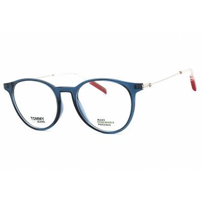 Tommy Hilfiger Unisex Eyeglasses Blue Round Full Rim Plastic Frame TJ 0078 PJP - Image 1 of 2