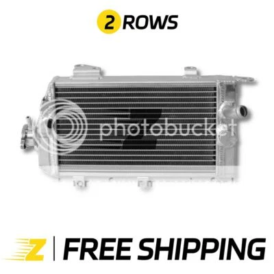 Radiador de aluminio para Kawasaki KLR650 2008-2014 2009 2010 2011 2012 2013 Zeomoto Foto 1 de 4