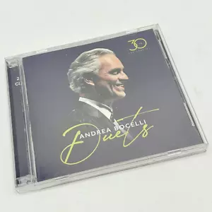 Andrea Bocelli Duets CD 30th Anniversary issue w/2 Bonus Tracks - CASE CRACK - Picture 1 of 5