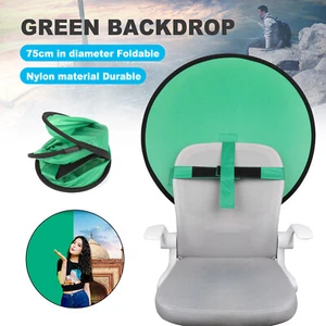Round Green Screen Backdrop Photography Background for Photo Video Studio Stream - Picture 1 of 12