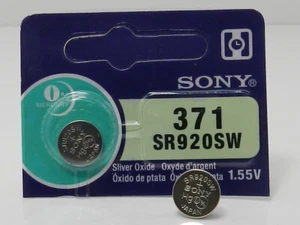 Sony 371  SR920SW Watch Battery 1Pc  (Exp. 10/2031) - Picture 1 of 2