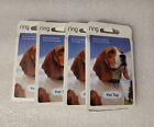 4 pack Ring Pet Tag | Easy-to-use tag with QR code | Real-time scan alerts |