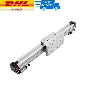 Pneumatic Rodless Cylinder Ø40mm Bore 500mm Stroke Linear Guide Double Acting - Picture 1 of 8