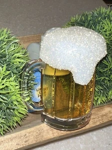 Neu mit Etikett Bath and Body Works Bierkrug Stein beleuchtet Wandblume NEU! Seltene Männerhöhle - Bild 1 von 14