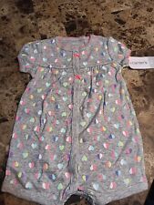 Carter's Baby Girl Romper 9 Months NWT!!