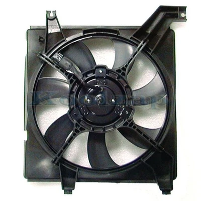 Para 01-06 Elantra y 03-08 Tiburón Radiador Motor Ventilador Cubierta Motor Foto 1 de 4
