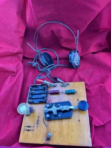 Vintage Telegraph. Rystsl Radio Setup WW2 Veteran Made - Bild 1 von 7