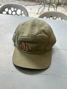 Cappello The British Millerian Co cotone 5 pannelli verde - Foto 1 di 6