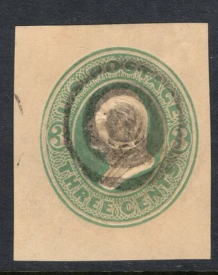 US Scott U165 Used - Cut Square - CV 6.50$ - Image 1 of 2