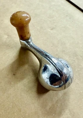 Oldsmobile Cadillac 1938 bobinadora de ventana manivela de ventilación 38 gm 30s Rat Rod Olds Foto 1 de 4