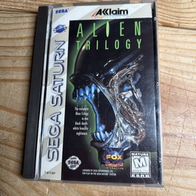 Alien Trilogy (Sega Saturn, 1996) CIB Tested