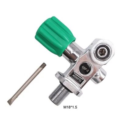 TUXING 4500Psi Scuba Diving DIN/YOKE Tank Valve for Scuba and Snorkel Diving
