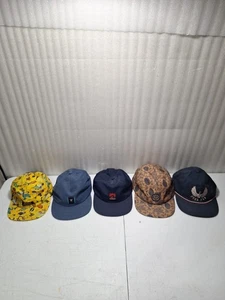 Skida, Vissla, Marker, McClumsy & Free Fly 5 Panel Mütze Lot-EUC (5 Hut Lot) - Bild 1 von 24
