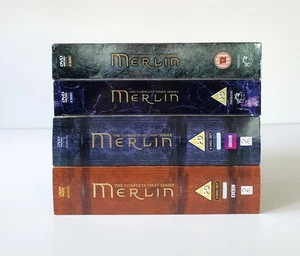 Merlin - The Complete Series 1 2 3 4 DVD 22 Disc Set Near Mint Condition - Imagen 1 de 14