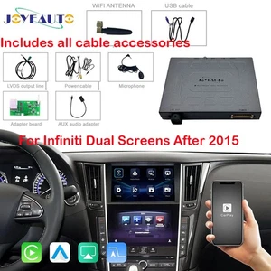 For Infiniti 2015-2019 Carplay Android Auto Q50,Q60,Q50L,QX50,Nissan,2025 New UI - Picture 1 of 7
