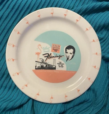 Placa de hotel Grand Opening Flamingo 1946 Your Host Bugsy Siegel Las Vegas. Foto 1 de 4