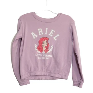 Sudadera Púrpura Disney Talla XL (14-16) Ariel Sirenita Big Dreams - Imagen 1 de 8