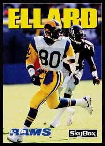 SkyBox Impact 1992 - Henry Ellard #152 - Los Angeles Rams - Foto 1 di 2