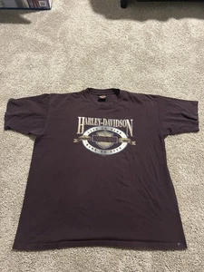 Vintage Harley Davidson T-Shirt Made In The USA Herren XL Milwaukee Live To Ride - Bild 1 von 9