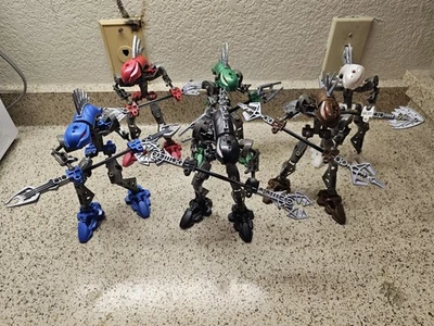 LEGO Bionicle Rahkshi Lot of 6 Complete Sets With Kraata - Image 1 of 4