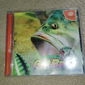 Get Bass Sega Dreamcast Fishing Game NTSC-J Japan CIB Tested Working