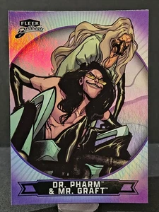 2025 Upper Deck Fleer Brilliants Superman PURPLE Parallel #90 Dr Pharm Mr Graft - Picture 1 of 1
