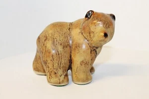 Vintage LOVEMOSE Dänmark kleiner Keramik Bär  Pressmarke - Bild 1 von 6